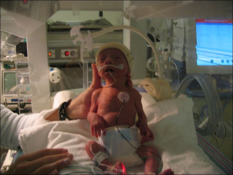 Sebastian Sitting Up